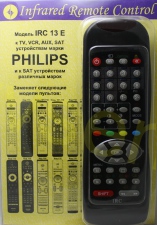 IRC-13E [Philips TV, VCR,AUX,SAT]