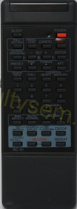 RC-31 [TV/VCR]    