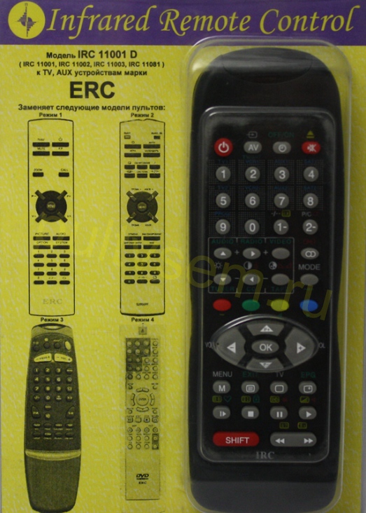 IRC-11001D [ERC TV,AUX]