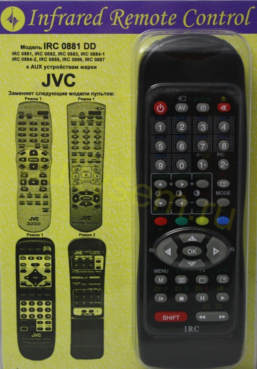 IRC-0881DD [JVC AUX]