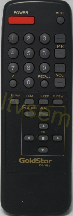 105-198L пульт для телевизора
