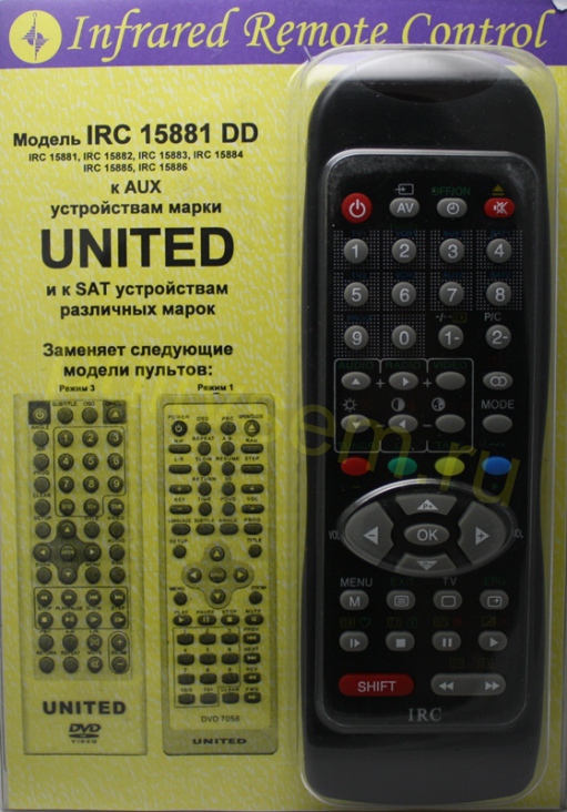 IRC-15881 DD [ UNITED AUX, SAT ]