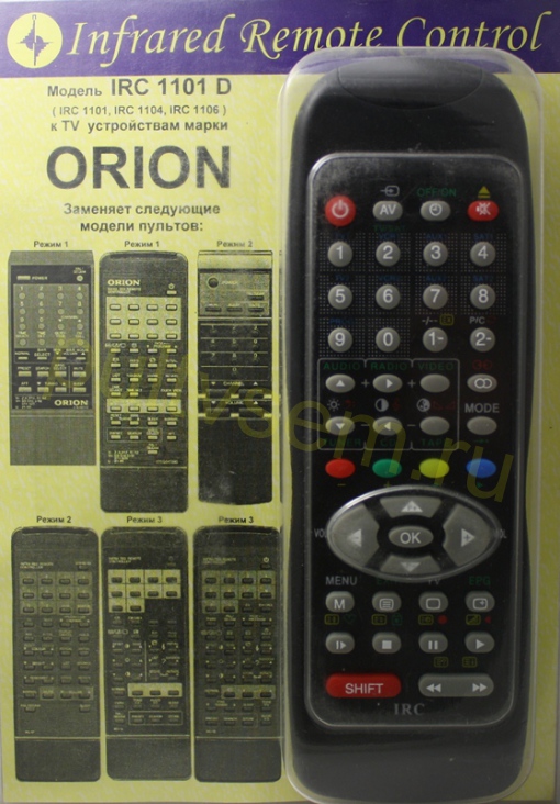 IRC-1101D  [ORION TV]