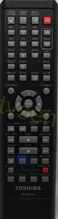 SE-R0244    DVD/HDD- Toshiba RD-XS25 SR