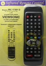 IRC-17301D (ViewSonic TV)