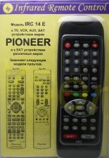 IRC-14 E [PIONEER TV, AUX, VCR,SAT]