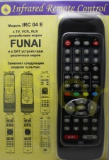  IRC-04 [FUNAI TV, TV/VCR, VCR]