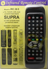 IRC-28E [SUPRA TV,TV/VCR,VCR,AUX]